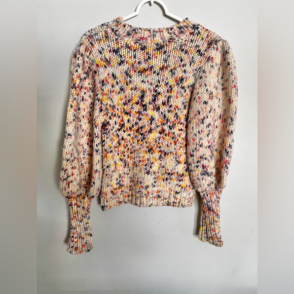 Ulla Johnson Moxie Wool Puff Sleeve Sweater Size Small EUC - Picture 9 of 9